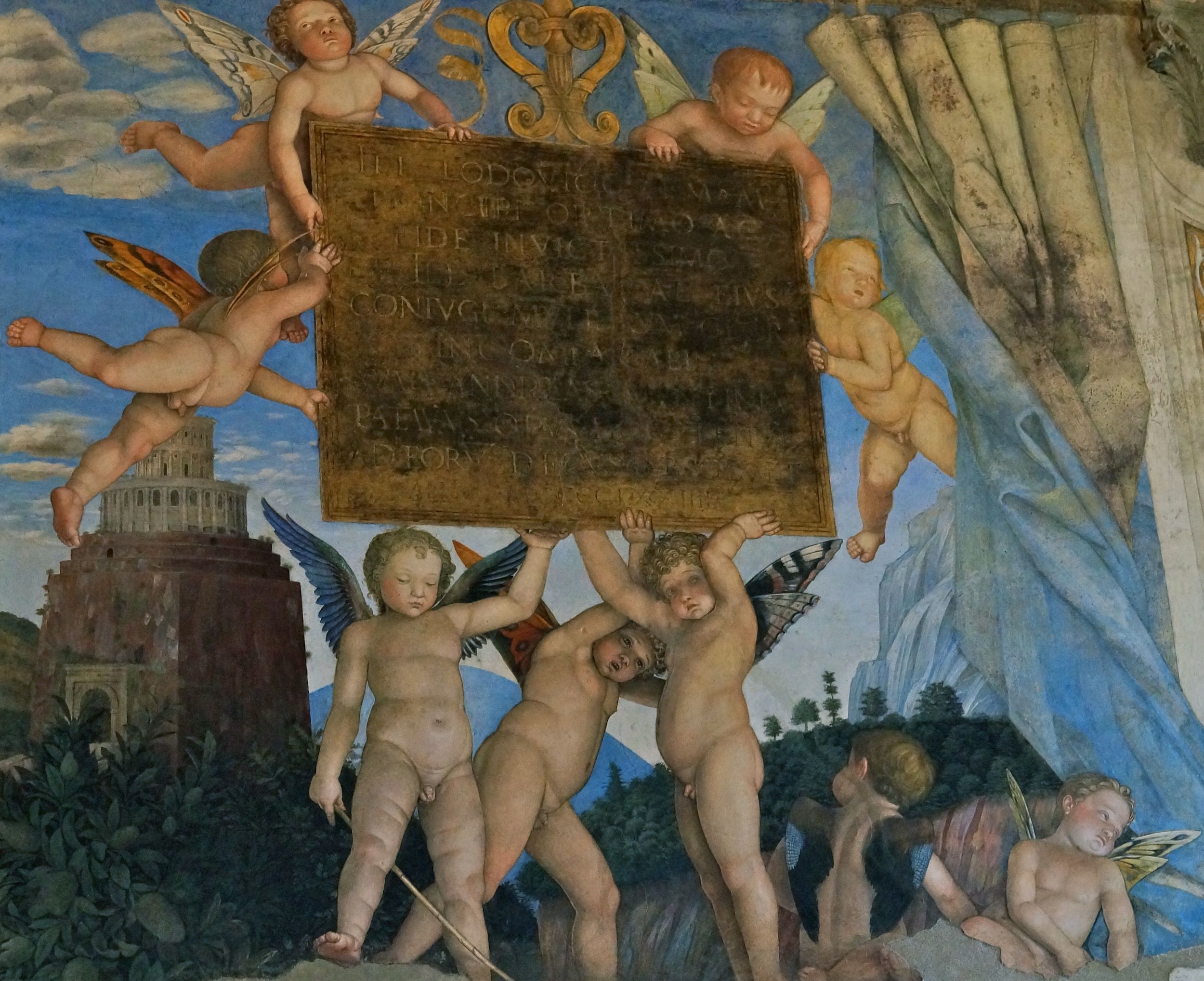 Mantegna Engerl klein