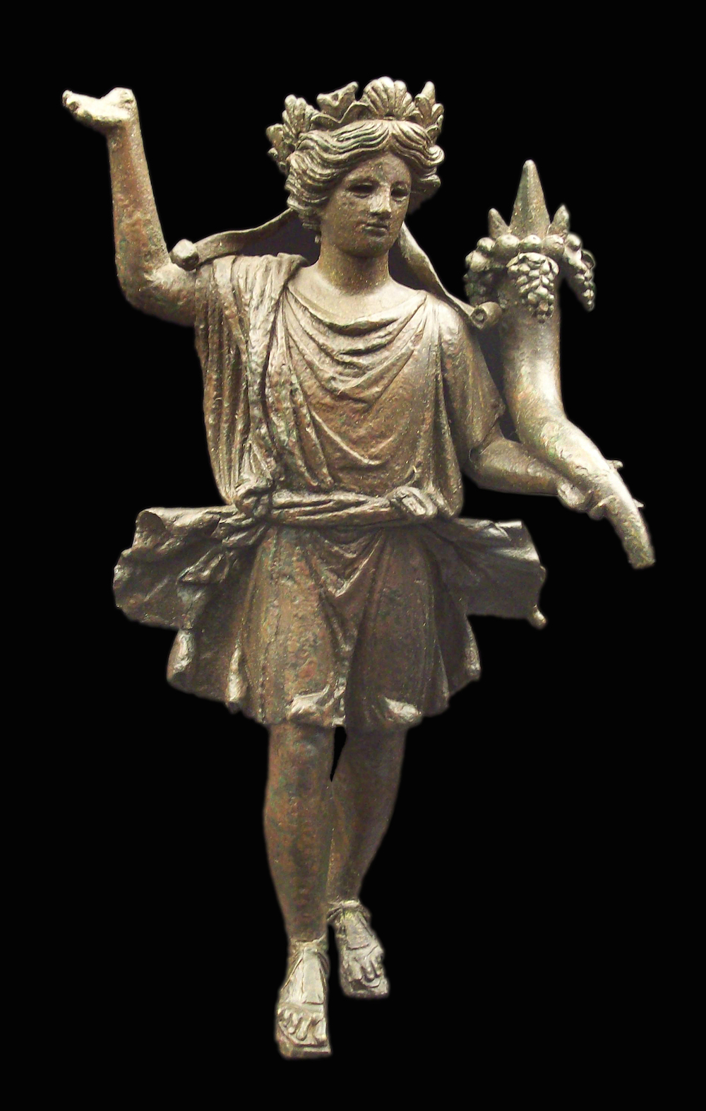 Lar romano de bronce (M.A.N. Inv.2943) 01